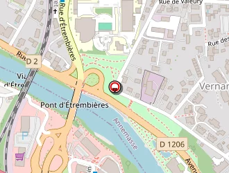 Carte de Lidl à Étrembières