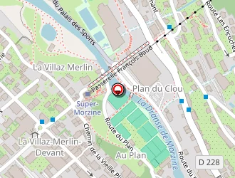 Carte de L'aqua à Morzine