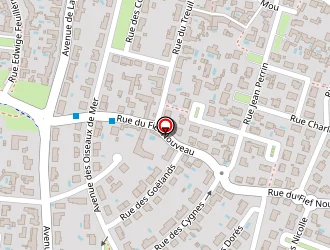 Carte de Stade Du Moulin Benoist à Lagord