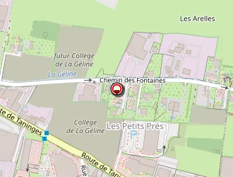 Carte de Innovanet à Vétraz-monthoux