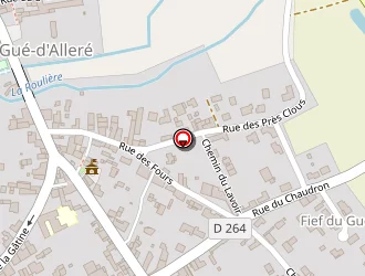 Carte de Souchet André (et Patrick) à Gué-d'alleré (le)