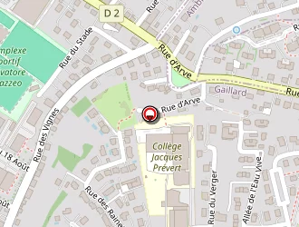 Carte de Polichrome à Gaillard