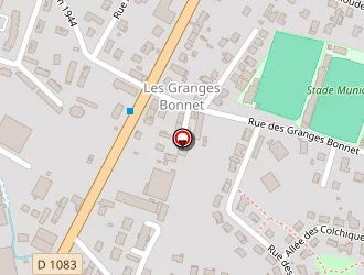 Carte de Laforest Eric à Péronnas