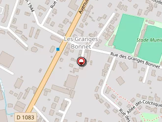 Carte de Sementine à Péronnas