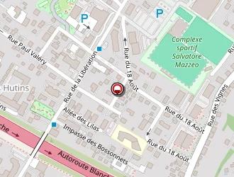 Carte de Cfk Carrelage à Gaillard