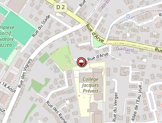 Carte de Pizzoferrato Angélique à Gaillard