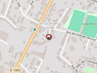 Carte de Dlh à Péronnas