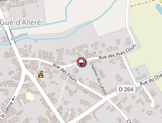 Carte de La Poste à Gué-d'alleré (le)