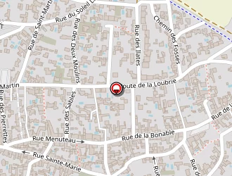 Carte de Villedieu Gilbert à Bois-plage-en-ré (le)