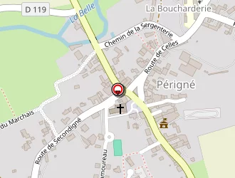 Carte de Proust Fabrice à Périgné