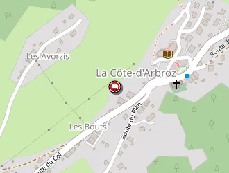 Carte de Gautier Stéphane à Côte-d'arbroz (la)