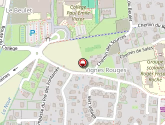 Carte de Le Passiflora à Cranves-sales