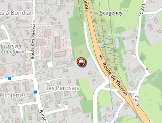 Carte de Mairie à Cranves-sales