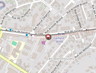 Carte de Jocelyne Millet à Gaillard