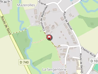 Carte de Complexe Sportif à Périgné