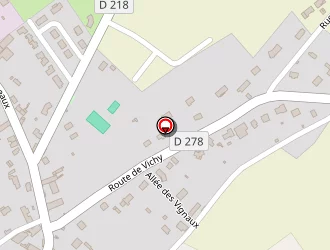 Carte de Robert Denise à Broût-vernet