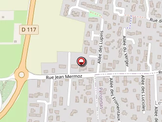 Carte de Pobel à Péronnas