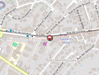 Carte de One Transport à Gaillard