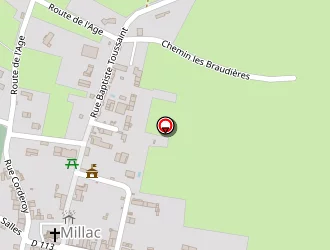 Carte de Urgence (services Locaux) à Millac