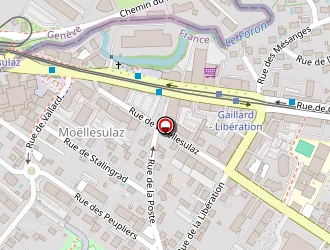 Carte de Cristallin Immo à Gaillard