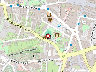 Carte de Eurex à Annemasse