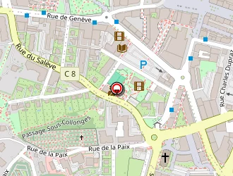 Carte de Bontemps Julien à Annemasse