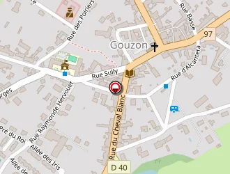 Carte de La Poste à Gouzon