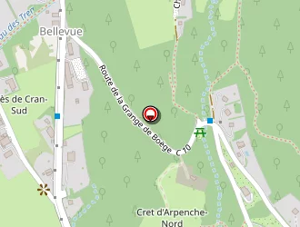 Carte de Le Bohneur Dans Le Pré à Lucinges