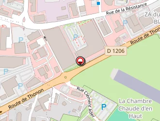 Carte de Sas Alan à Annemasse