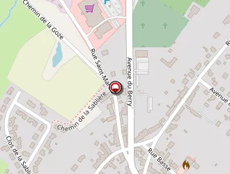 Carte de Chaussard à Gouzon