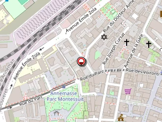 Carte de Le Kiss à Annemasse