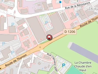 Carte de Bontaz Martine à Annemasse