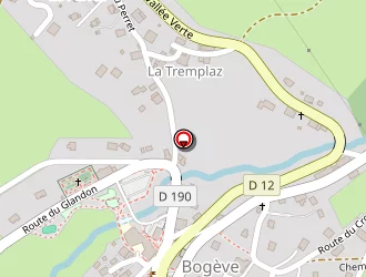 Carte de Veranno à Bogève