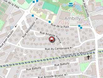 Carte de Costaz Lang Mireille à Ambilly