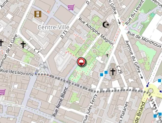 Carte de S.b.t.m à Annemasse