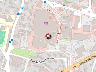 Carte de Speedy à Annemasse