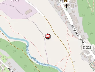 Carte de Satelec à Morzine