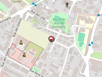 Carte de Barbey Romain à Annemasse