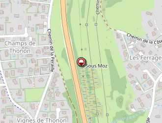 Carte de Ajt à Cranves-sales