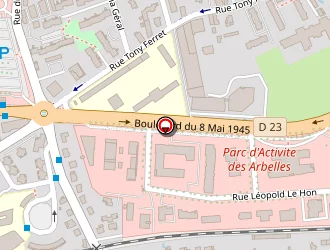 Carte de Espace Copie Pro à Bourg-en-bresse