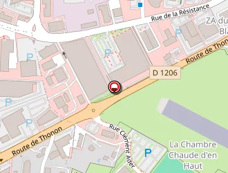 Carte de Kittycia à Annemasse