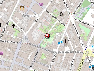 Carte de 1.2.3. à Annemasse