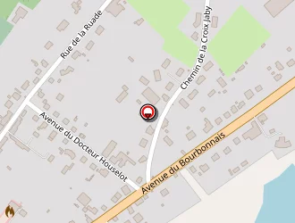 Carte de Martiny Bernard à Gouzon