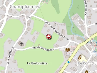 Carte de Agence Postale à Champfromier