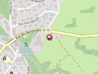 Carte de Saphir Coiffure à Champfromier