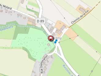 Carte de Greny Carrosserie à Péron