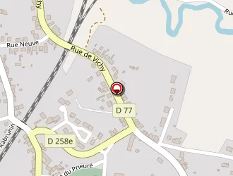 Carte de Bournat Bernard à Saint-germain-des-fossés