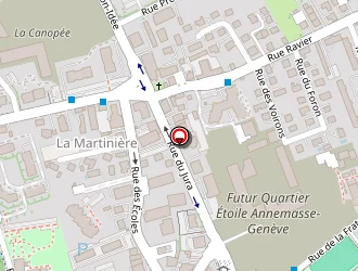 Carte de Décorah à Ambilly