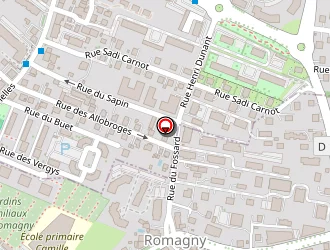 Carte de Blin Aude à Annemasse