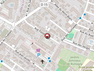 Carte de Eléphant Bleu à Annemasse